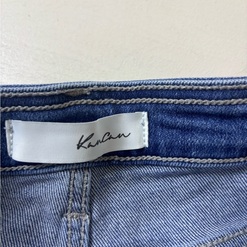 KanCan Distressed Blue Jean Shorts - Picture 4 of 10